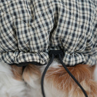 Plaid Quilted Coat