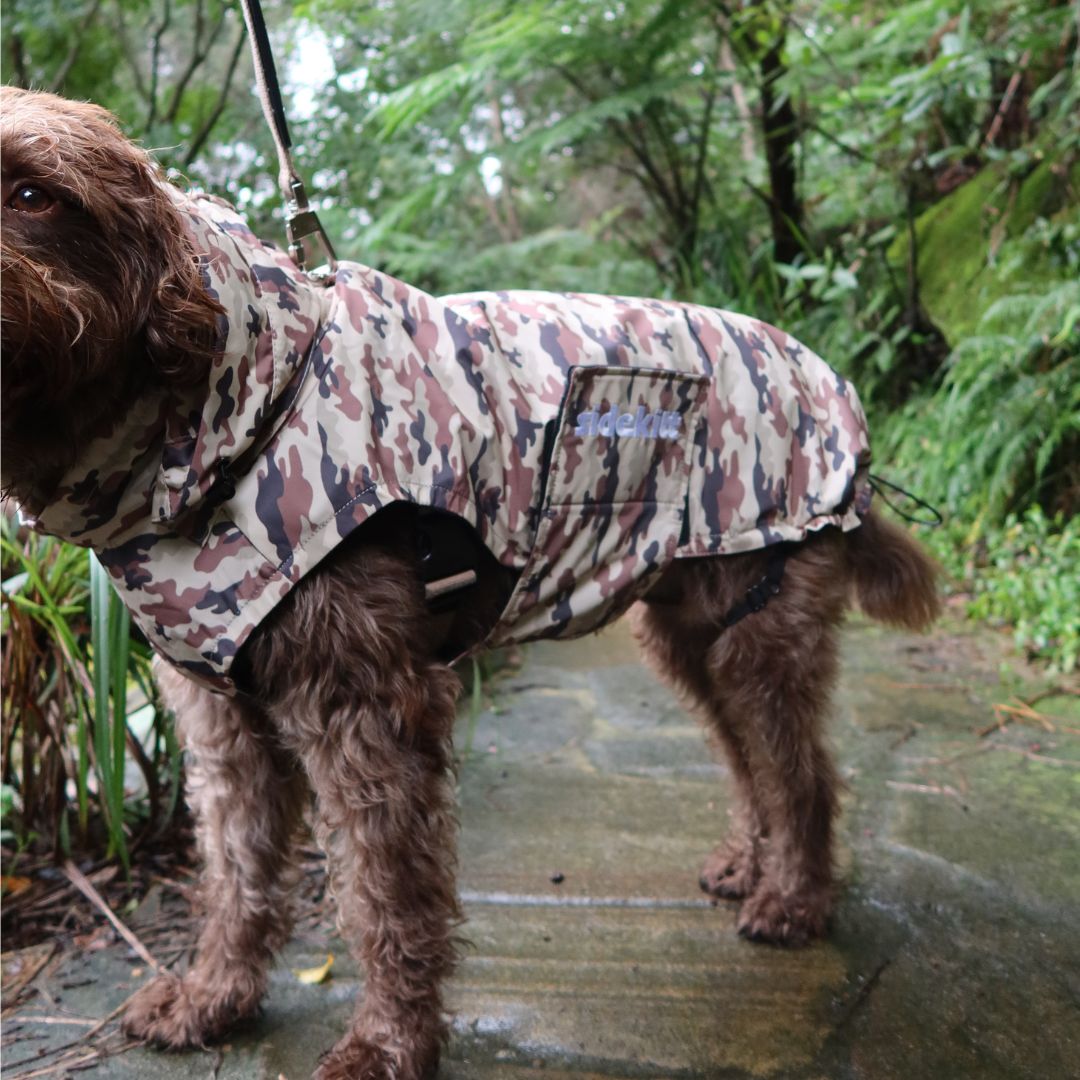 Camo Raincoat