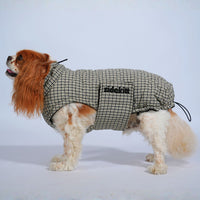 Plaid Quilted Coat